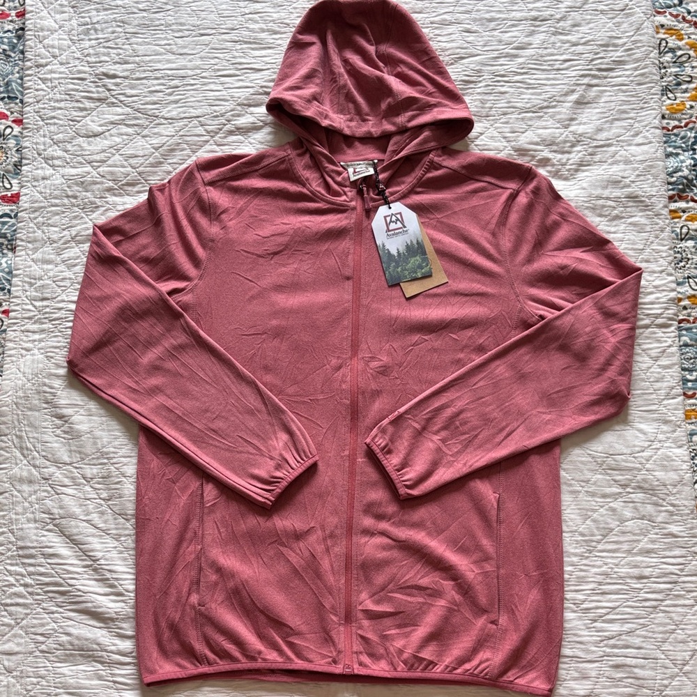 NWT Avalanche Trailhead Fleece Full Zip Hoodie